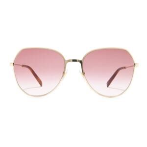 Givenchy 60mm Gradient Sunglasses Gold Pink